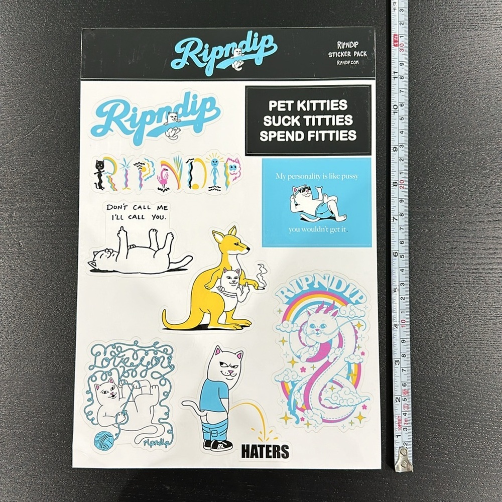 Rip N Dip Sticker Pack Sticker Sheet - Picture 3 of 4
